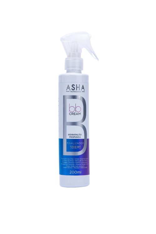 Asha Spray Finalizador 10×1 BB Cream Hidratação profunda 200ml