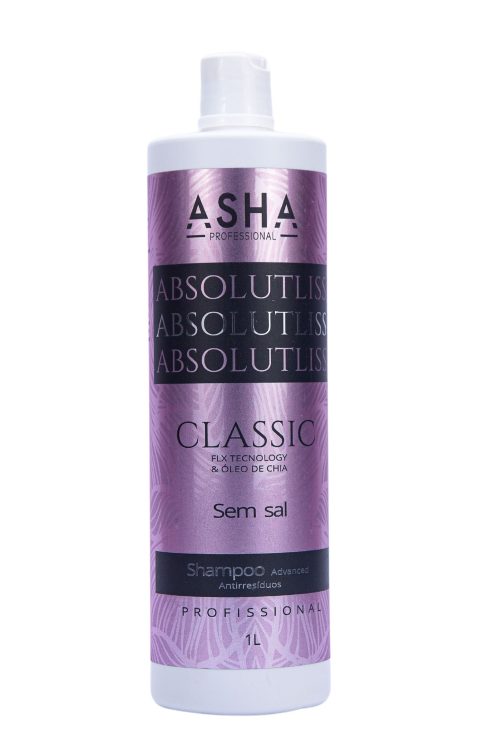 Asha Shampoo Anti Residuos Absolut Liss 1000ml